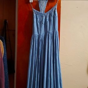 Urban outfitters maxi dress with built in slip. Size 0. Few shades darker than b